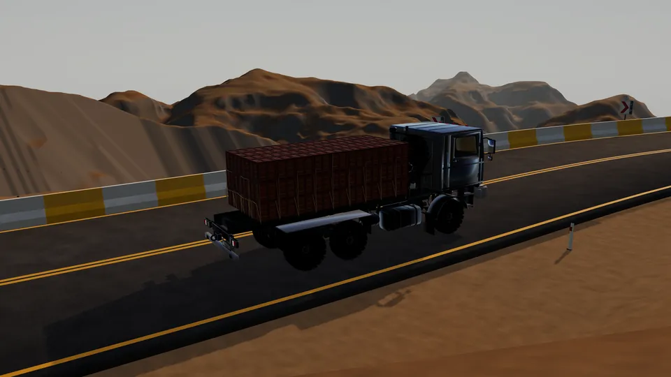 Heavy off-road truck